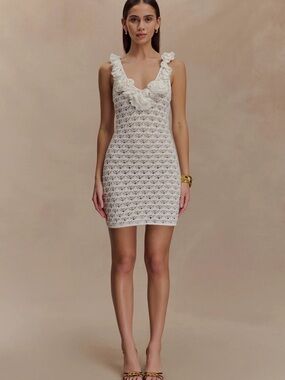 meshki mia thin strap bodycon mini dress Meshki Mia thin strap body con mini dress- color